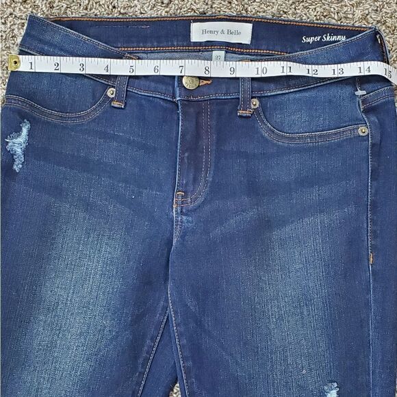Henry & Belle Super Skinny Cuffed Jeans - Picture 3 of 8